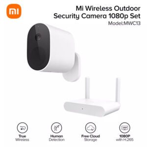 Mi Wireless Outdoor Security Camera 1080p Set - White