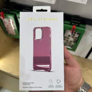 Ideal Of Sweden Mirror Case iPhone 15PM Mirror Rose Pink