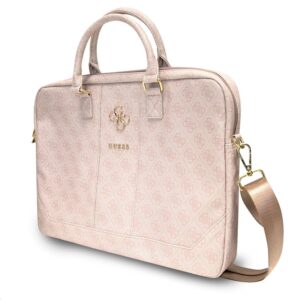 GUESS COMP. BAG QUILTED 4G PINK 16