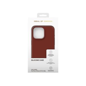 Ideal Of Sweden Silicone Case iPhone 15PM Dark Amber