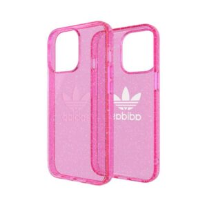 Adidas OR Protective Clear Case Glitter FW21 iPhone 13/13 PRO - Pink