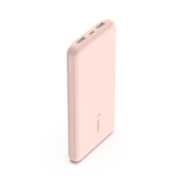 Belkin 10K Power Bank with USB-C 15W, Pink
