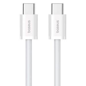 Baseus Superior Series 2 Fast Charging Data Cable Type-C to Type-C 30W 2m Moon White