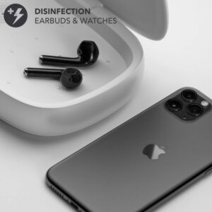 Momax: Q.UV Box Wireless Charging + UV Sanitizing Box - White