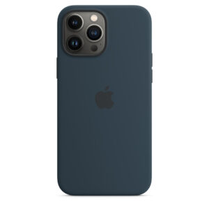 Apple iPhone 13 Pro Max Silicone Case with MagSafe - Abyss Blue QU1