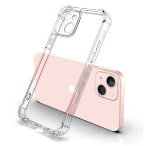 J-Case Silicone Case For iPhone 14 Pro Max Small Camera - Clear