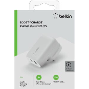 Belkin BOOST↑CHARGE™ USB-C Wall Charger 20W, USB-C PD certified With PPS 