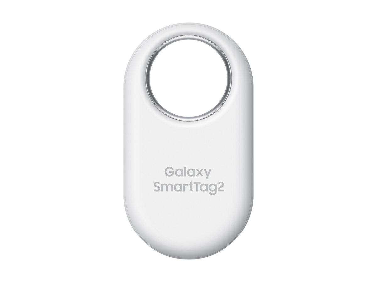 EI-T5600B_001_Front_White-1600x1200-1.jpg Samsung Galaxy Smart Tag2 (1 Pack) - White - الصورة 1