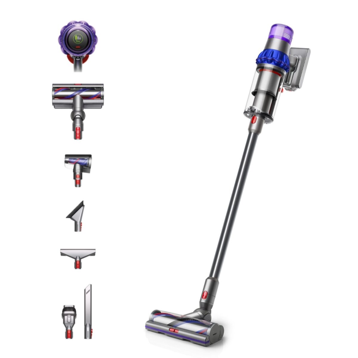 img_6a7f329ce309a_bulk_b33f0b48 Dyson V15 Detect™ Extra Cordless Vacuum - Purple - الصورة 1